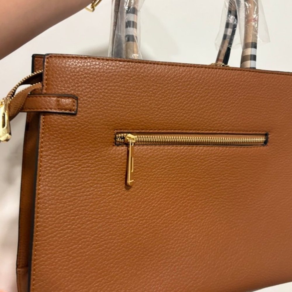 Brown Leather Tote Bag